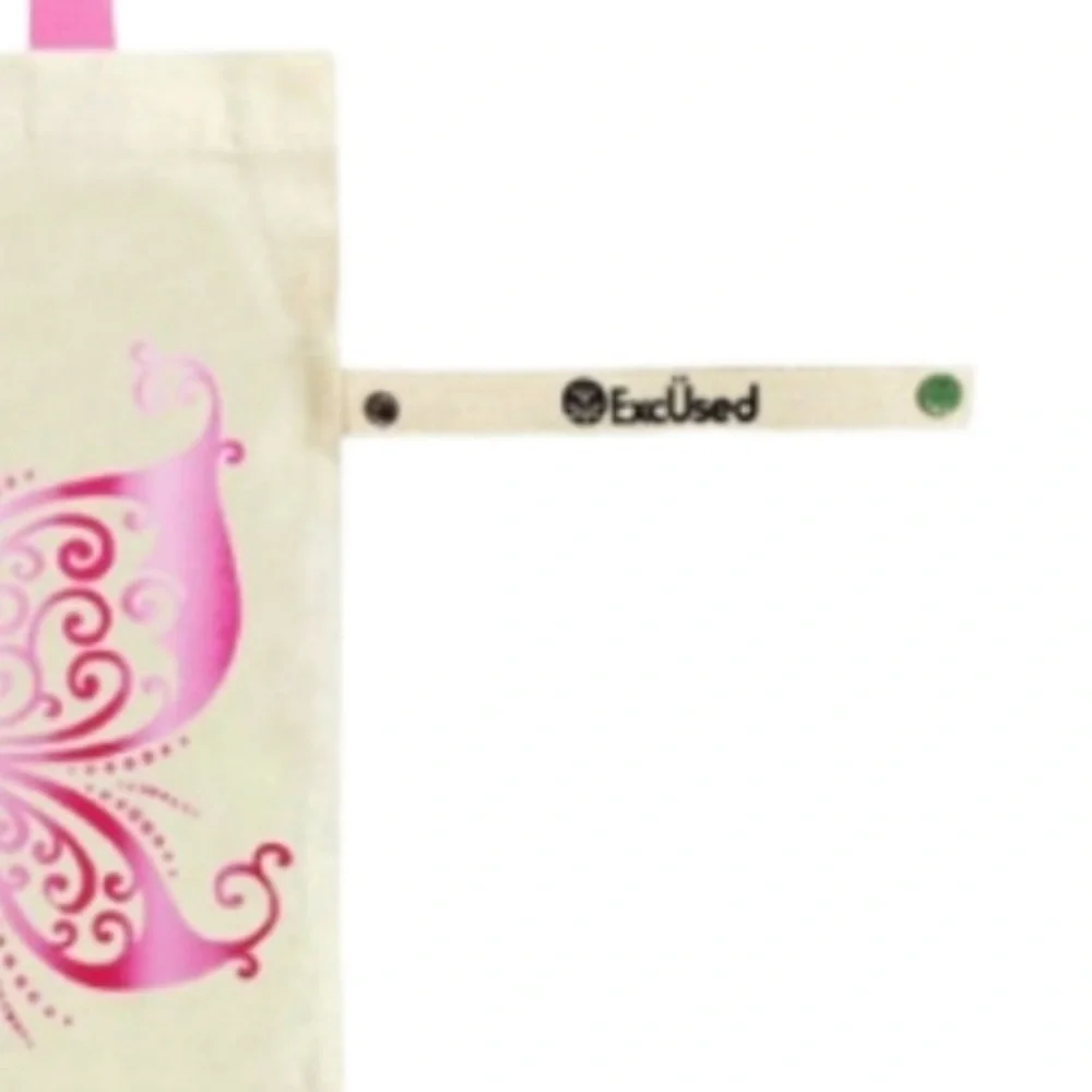 💗🆕 Pink Ribbon - Breast Cancer Awareness Reusable Tote - Picture 2 of 3